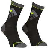Ortovox Alpine Light Comp Mid Wandersocken Black Raven 39-41