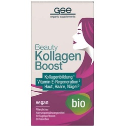 GSE Beauty Kollagen Boost Tabletten bio (60St)