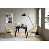 Stressless® Polsterstuhl Laurel, High Back mit Armlehne, Größe L, mit schräggestellten Beinen in Eiche beige