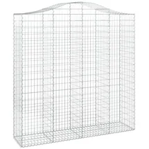 vidaXL Gabionen mit Hochbogen 200 x 50 x 220 cm