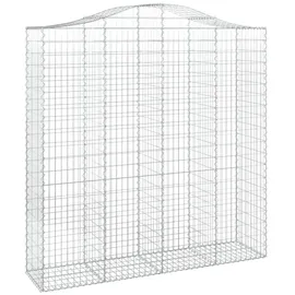 vidaXL Gabionen mit Hochbogen 200 x 50 x 220 cm