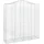 vidaXL Gabionen mit Hochbogen 200 x 50 x 220 cm