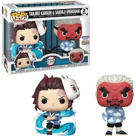 Funko POP! Demon Slayer Tanjiro Kamado & Sakonji Urokodaki (2-Pack) #70861