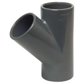 Mega Group Mega T-Stück 45° Pvc-u 20 mm Klebemuffe 16 bar