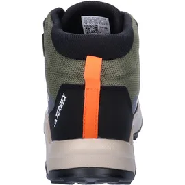 Adidas TERREX AX4R MID K IF6518 39 1/3 - Olive Strata/Wonder Beige/Orange, - 39 1/3