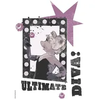 KOMAR Deko-Sticker Ultimate Diva 50 cm x 70 cm