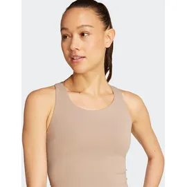 adidas All Me Sport-bh Mittlere Stütze - Chalky Brown - M