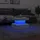 vidaXL Couchtisch mit LED-Leuchten Weiß 50x50x40 cm