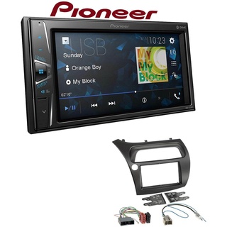 Pioneer Autoradio Bluetooth Touchscreen für Honda Civic VIII 2006-2012 schwarz