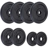 ScSPORTS® Hantelscheiben Set 27,5 kg 30mm Gusseisen Gewichtsscheiben Gewichte