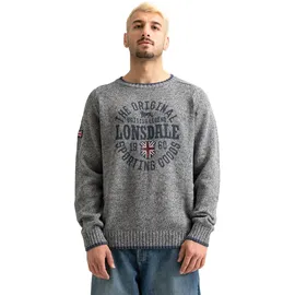 Lonsdale Borden Pullover Grau S