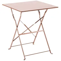 Oviala Bistrotisch 60 x 71 x 60 cm Rosa
