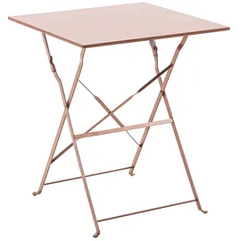 Oviala Bistrotisch 60 x 71 x 60 cm Rosa