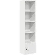 vidaXL Bücherregal 31 x 24 x 127 cm Weiß
