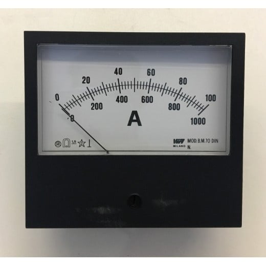 ELMAG Amperemeter 0-100A 95x85mm - 9505908