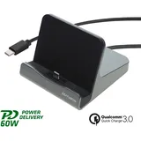 4smarts VoltDock Tablet-Dockingstation schwarz