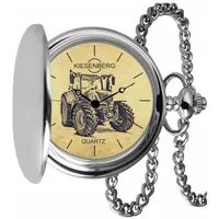 KIESENBERG Taschenuhr Vintage Silber Persönliches Geschenk für Fendt 700 Vario Traktor Trecker Herren Uhr TA-5647