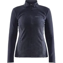 Craft Core Edge Thermal Midlayer 1/2-Zip Fleecepullover Damen 999995 black/asphalt S
