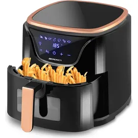 Berdsen Heißluftfritteuse BD-652 schwarz/gold