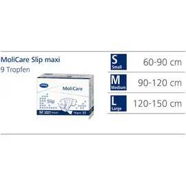 Hartmann MoliCare Slip maxi 9 Tropfen L 14 St.