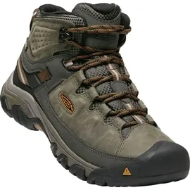 Keen Targhee III Mid Waterproof Wanderstiefel, Black Olive Golden Brown, 42.5 EU