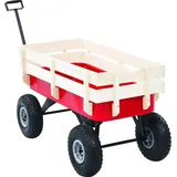 vidaXL Handwagen 150 kg rot
