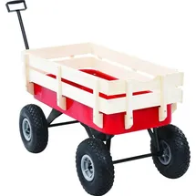 vidaXL Handwagen 150 kg rot