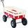 vidaXL Handwagen 150 kg rot