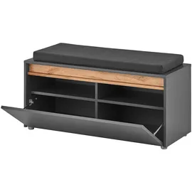 INOSIGN GIRON/CiTY Schuhbank 100 x 40 x 170 grau