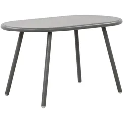 CLP Outdoor Couchtisch Velva dunkelgrau