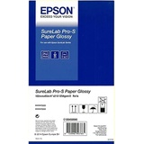 Epson SureLab Pro-S Paper Glossy 254 g/m2, 10.2 x 6500 cm, 2 x), Fotopapier, Weiss