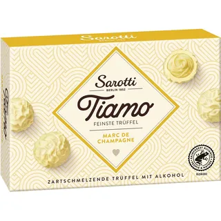 Sarotti Tiamo feinste Trüffel Marc de Champagne, 125 g