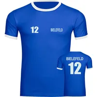 Multifanshop Kontrast T-Shirt - Bielefeld - Trikot Nummer 12