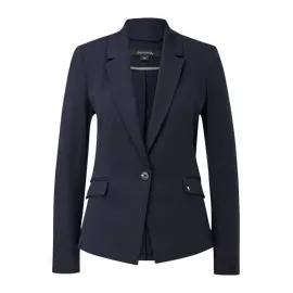 Comma, Comma Jackenblazer mit Viskose Comma navy