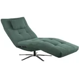 KAWOLA Relaxliege LETICIA Feincord 0 x 0 x 0 cm Grün mit Nackenkissen