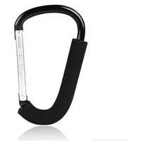 Kinderwagan Haken, Buggy Karabinerhaken Mummy Clip Pram Buggy Einkaufstasche Halter,16 * 10cm(6.3'*3.9")