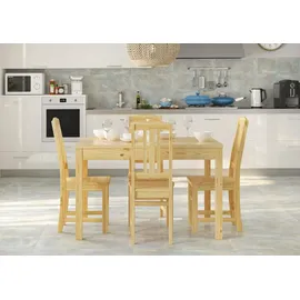 Erst-Holz Esszimmerstuhl Kiefer beige