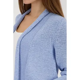 Monari Jacke Stricküberwurf Basic Blau XXL