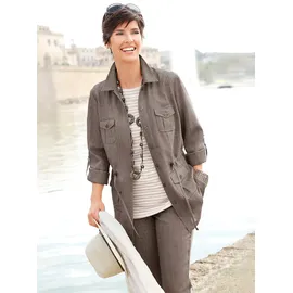 Witt Weiden Blusenjacke in taupe | Gr.: 54