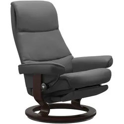 Stressless View | Power Sessel M Batick Grau Braun