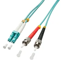 Lindy 46381 LWL-Duplexkabel LC/ST OM3 2m,