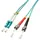 Lindy 46381 LWL-Duplexkabel LC/ST OM3 2m,