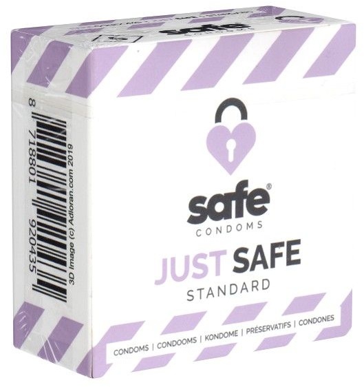 Safe *Just Safe* Condoms Kondome 5 St transparent