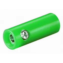 Bananenkupplung, 4mm - Farbe: grün