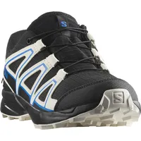 Salomon "SPEEDCROSS WATERPROOF", Kinder, Gr. 36, schwarz, vanilla ice, french blau, Synthetik, Textil, Schuhe Wanderschuh, wasserdicht