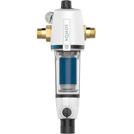 Aqmos Rückspülfilter mit Druckminderer und Manometer G 1" AQ-AQ-RF-1