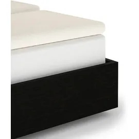 Heckett and Lane Spannbettlaken Mako-Satin 90 x 200 - 200 x 200 cm beige