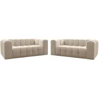 Fun Möbel SOFASET Solvie 2-2 In Tiffani