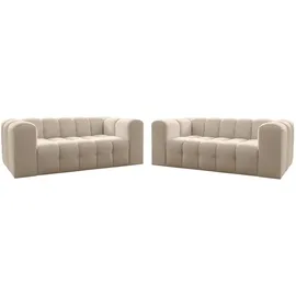 Fun Möbel SOFASET Solvie 2-2 In Tiffani