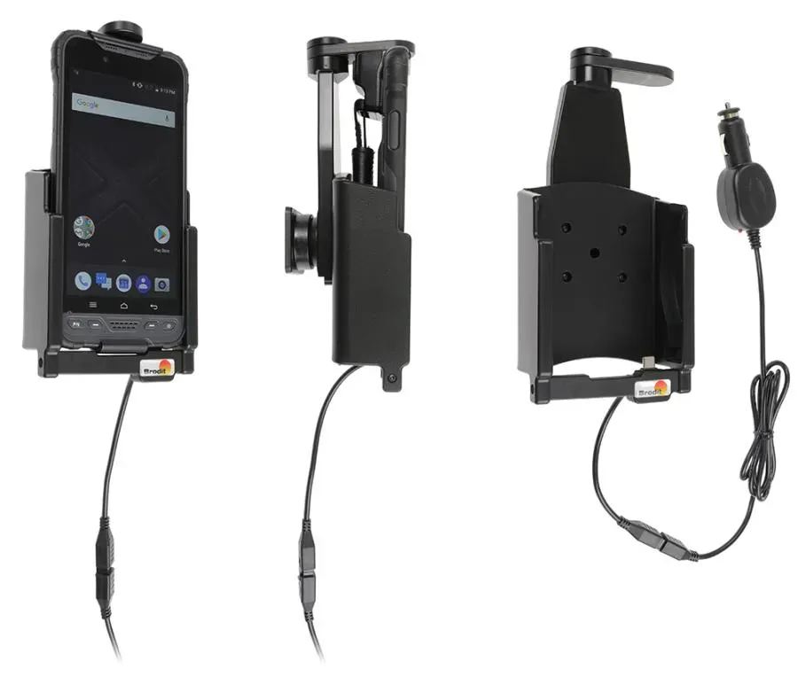 Brodit 216026, Handy/Smartphone, Aktive Halterung, Auto/Innenbereich, Schwarz